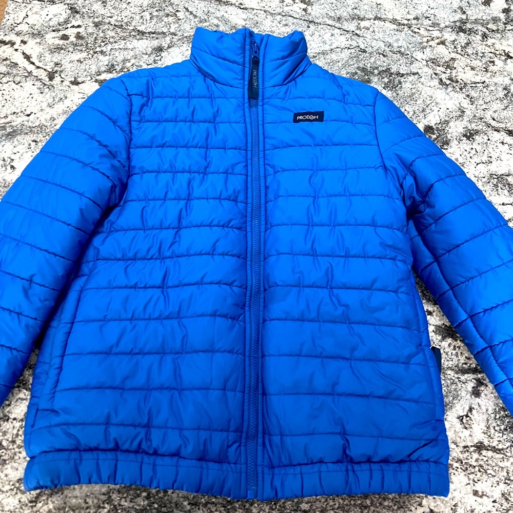 Prodoh blue puffer jacket boys